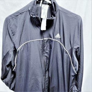 Adidas jacket NWY Women M Athletics Navy White